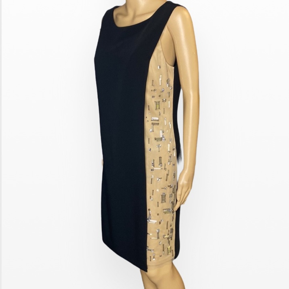 Bailey 44 Cocktail Evening Black with Embellishments Dress Size M”